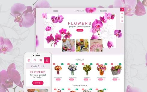 Kamelia PrestaShop Theme TMT