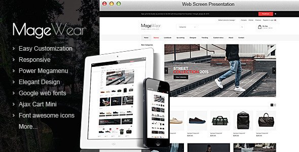 Magewear - Responsive OpenCart Theme 
           TFx