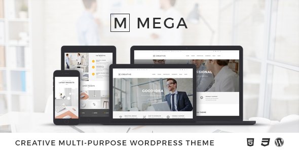 Mega - Creative Multi-Purpose Wordpress Theme
           TFx
