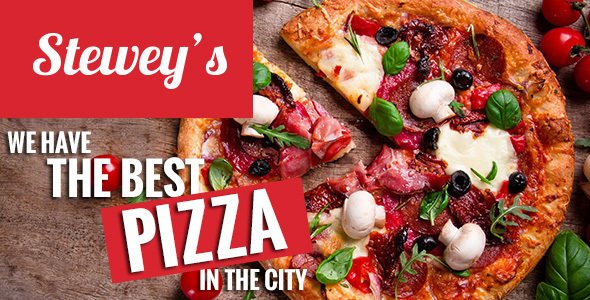 Steweys - Fast Food, Pizza WordPress Theme
           TFx