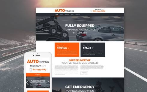 AutoTowing WordPress Theme TMT