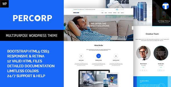 PerCorp - Multi-Purpose WordPress Theme
           TFx