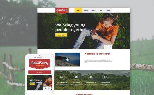 Redwoods WordPress Theme TMT