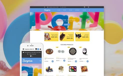 Surprise OpenCart Template TMT