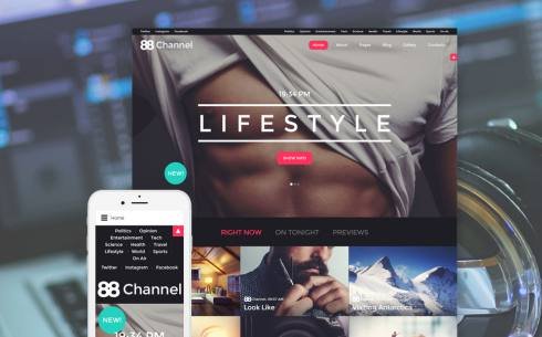 88 Channel Joomla Template TMT