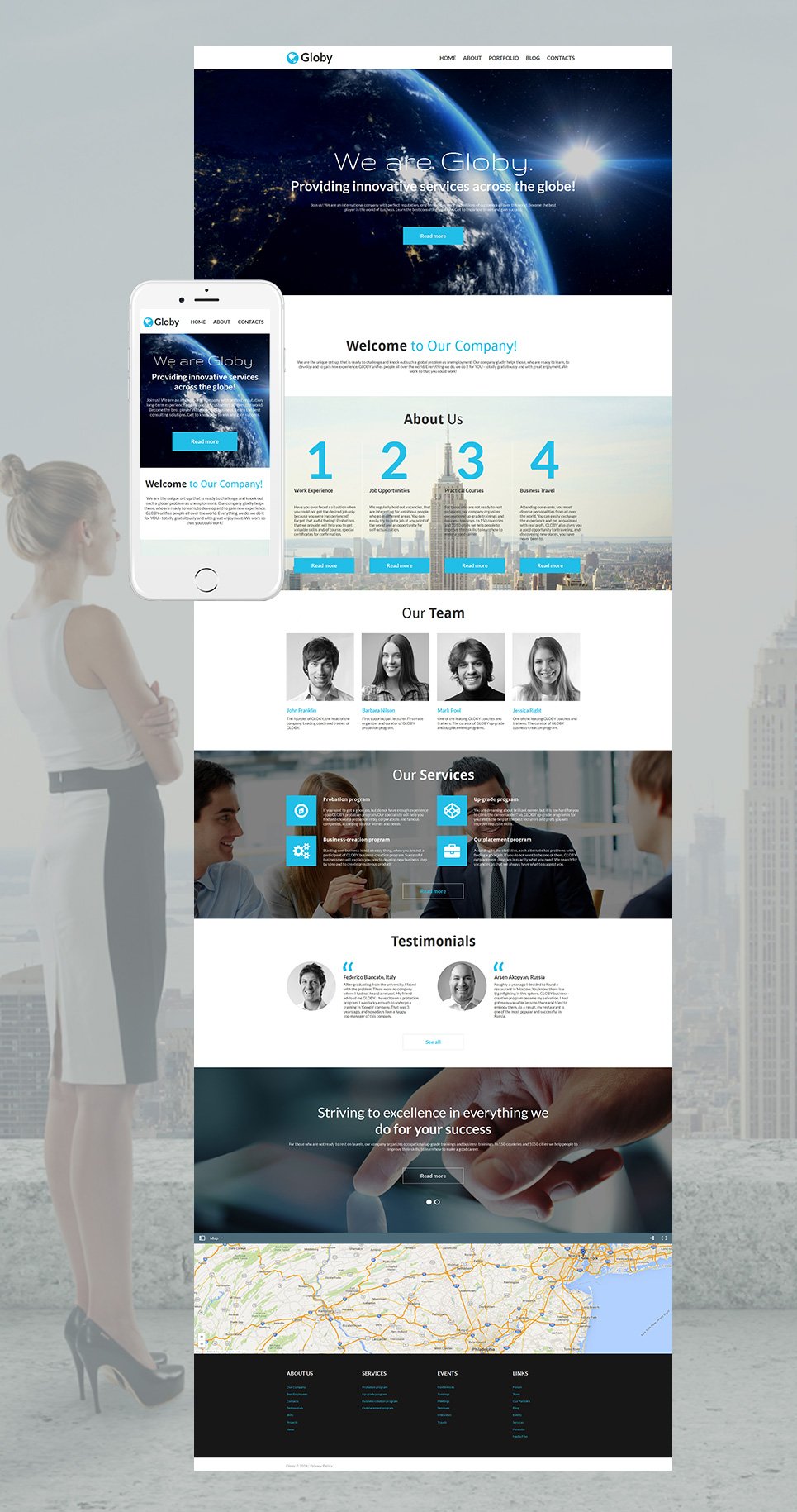 Business Moto CMS HTML Template TMT