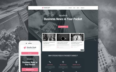 Business Responsive WordPress Theme TMT