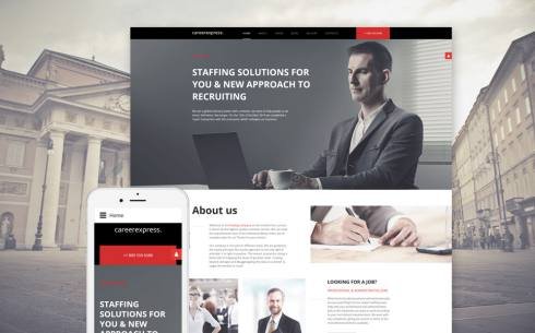 CareerExpress Joomla Template TMT