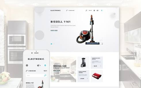 Electronics Store Responsive PrestaShop Theme TMT