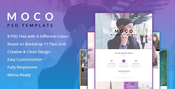 Moco Agency - Creative One Page Template
           TFx