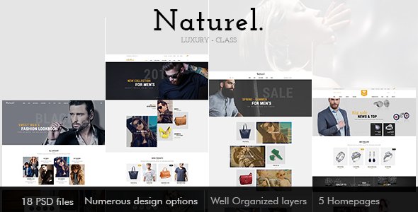 Naturel Psd Template
           TFx