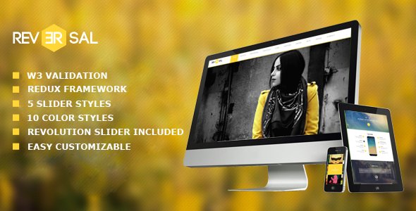 Reversal - Parallax One Page WordPress Theme
           TFx