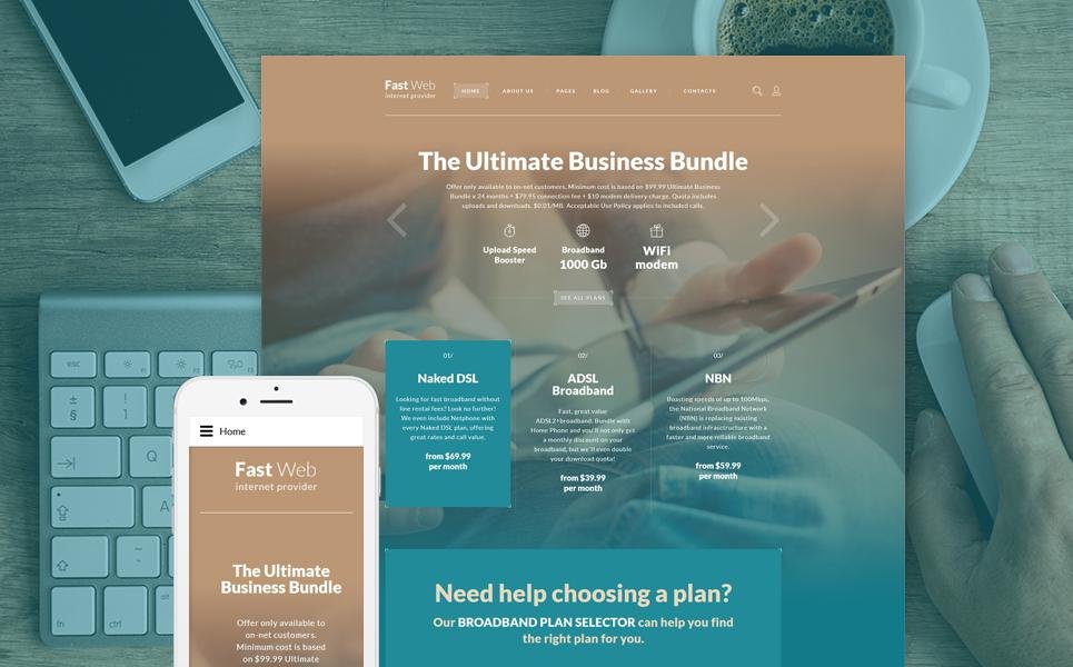 Fast Web Joomla Template TMT