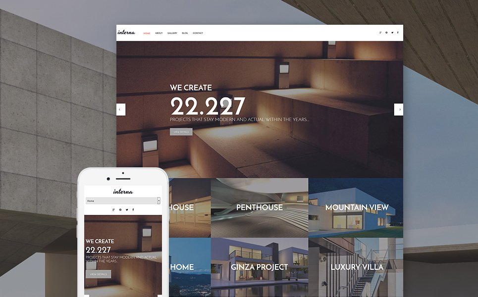 Interna WordPress Theme TMT
