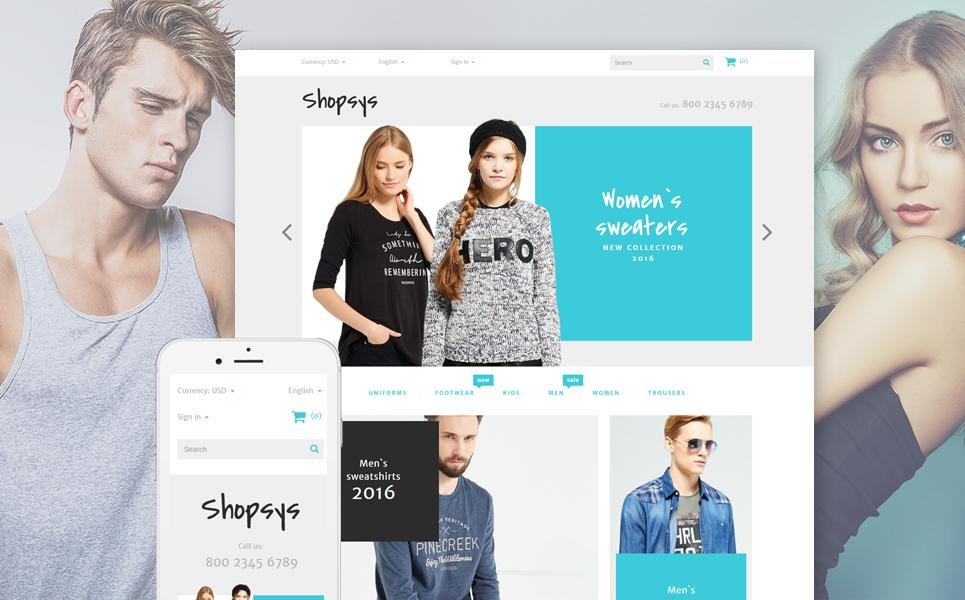 Shopsys - Trendy Clothes PrestaShop Theme TMT