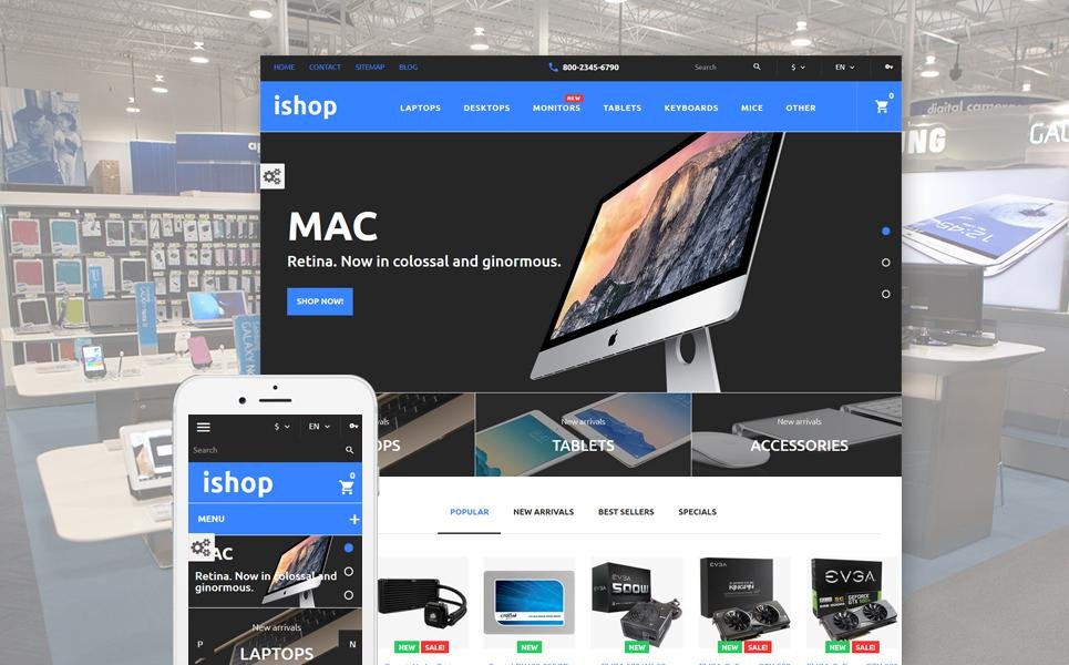 iShop - Computer Store PrestaShop Theme TMT
