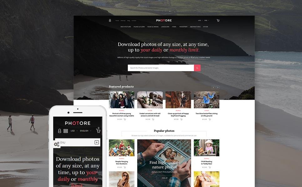 Photore PrestaShop Theme TMT