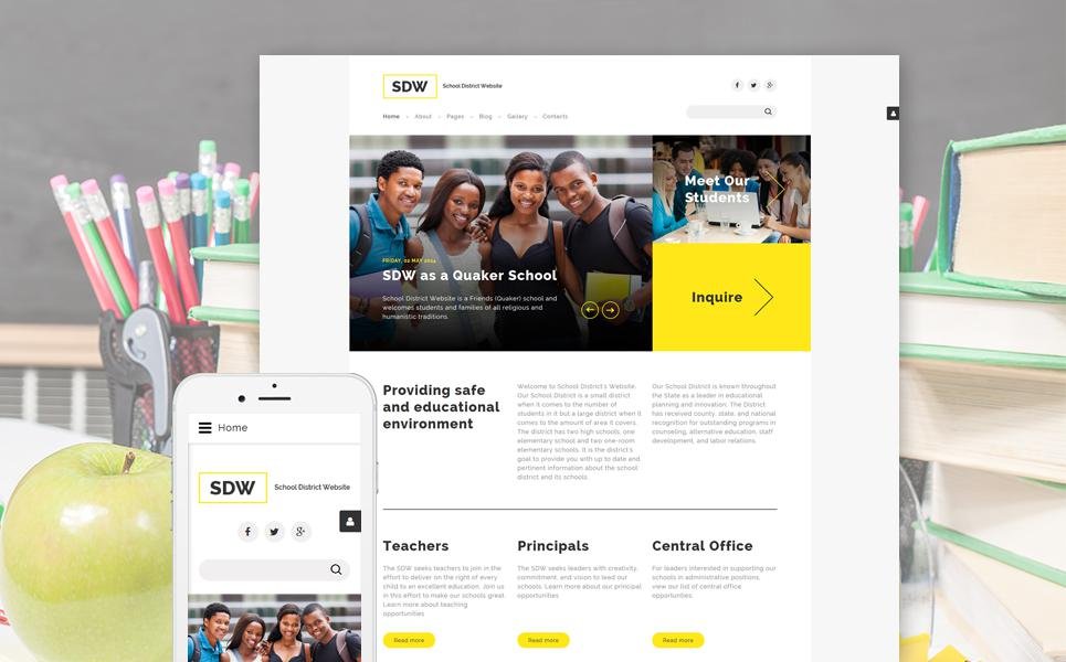 SDW Joomla Template TMT