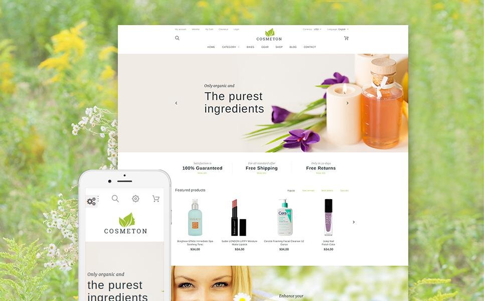 Cosmeton - Skin Care PrestaShop Theme TMT