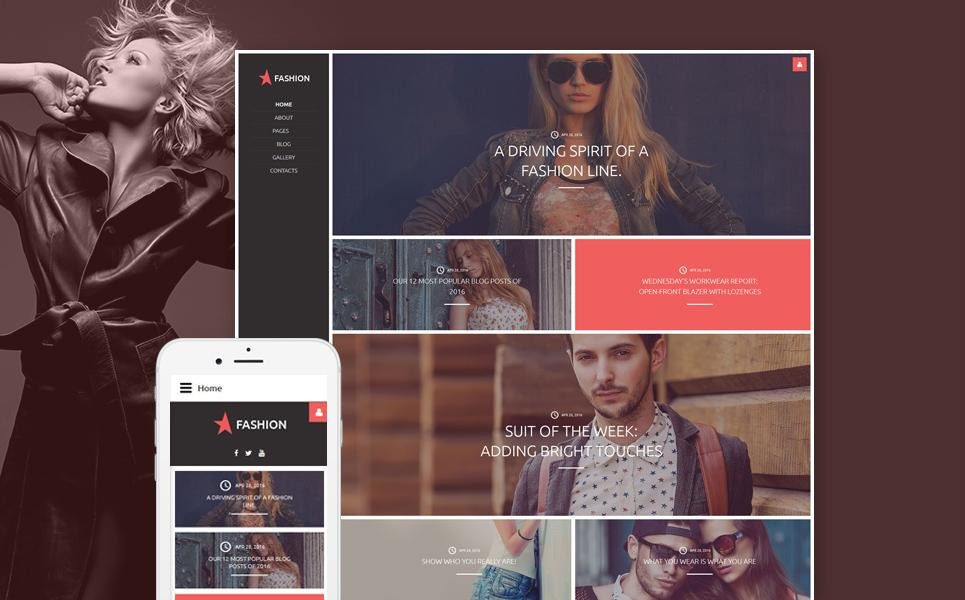 Fashion Responsive Joomla Template TMT