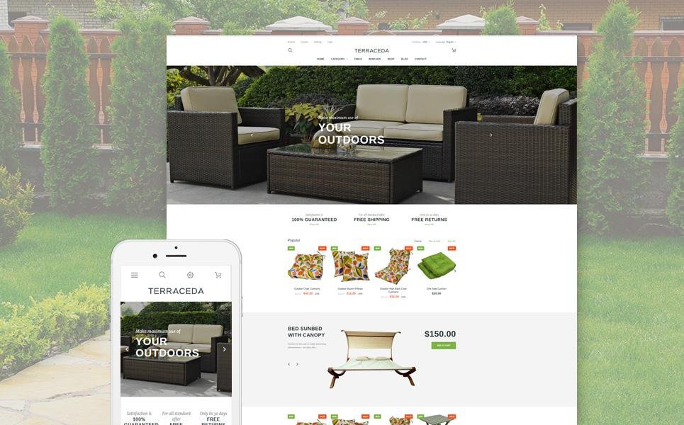 Furniture Responsive PrestaShop Theme TMT