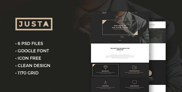 Justa - PSD Template
           TFx