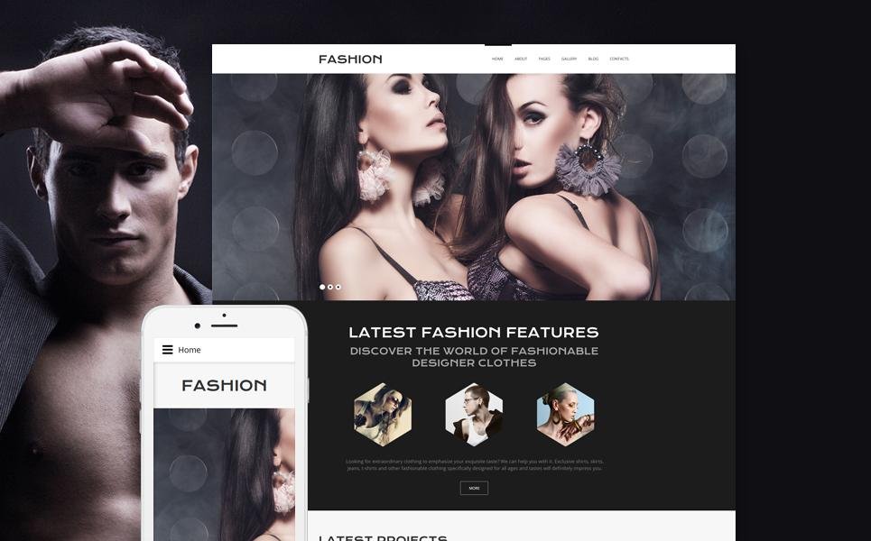 Online Fashion Joomla Template TMT