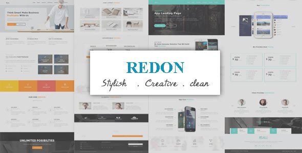 Redon-Multipurpose Landing Template
           TFx