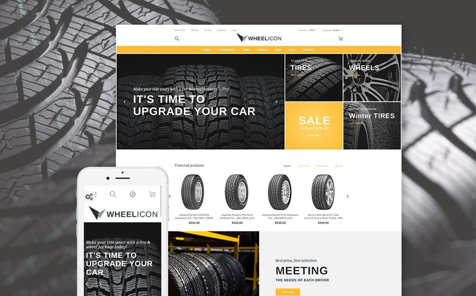 Wheelicon PrestaShop Theme TMT