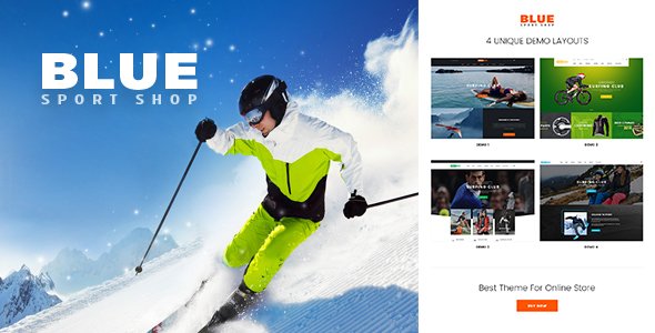 BlueSport - Responsive Prestashop Theme for Sport Store
           TFx