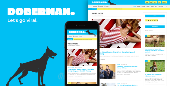 Doberman - Magazine & News theme for WordPress
           TFx