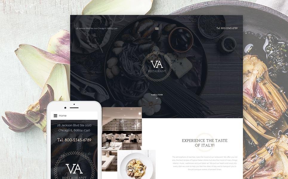 VA Restaurant Joomla Template TMT