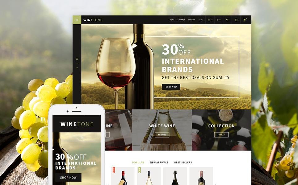 Winetone PrestaShop Theme TMT
