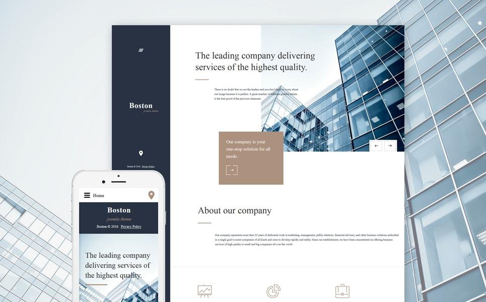 Boston Joomla Template TMT