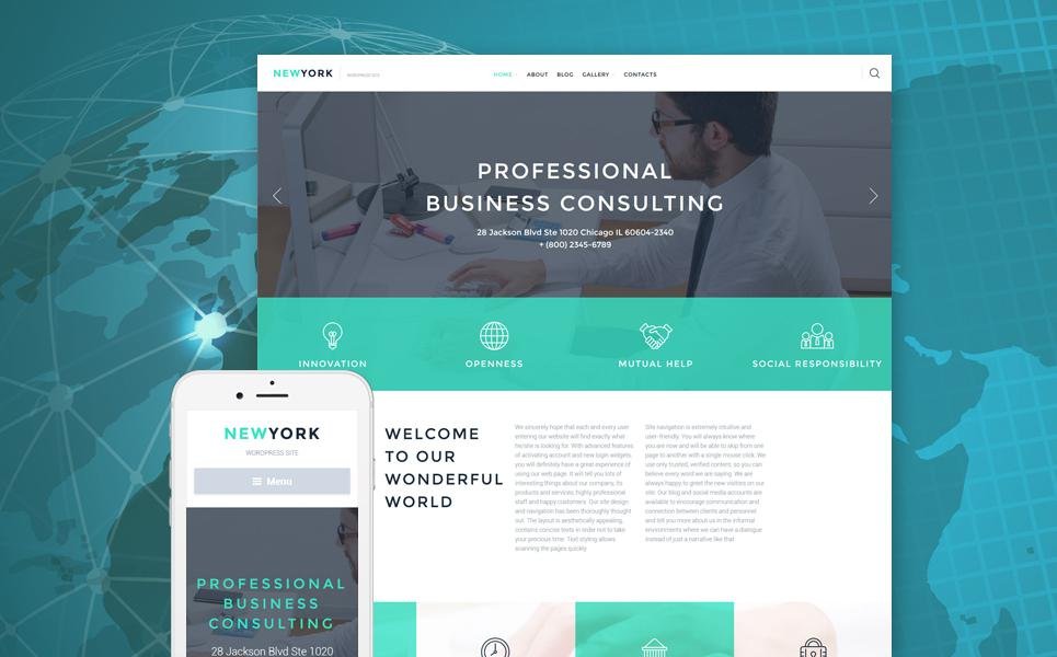 Business Responsive WordPress Theme TMT