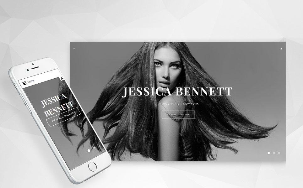 Photographer Portfolio Responsive Joomla Template TMT