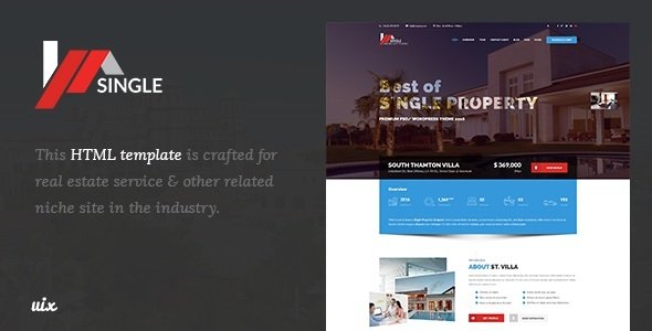 Villa - Single Property HTML Template
           TFx