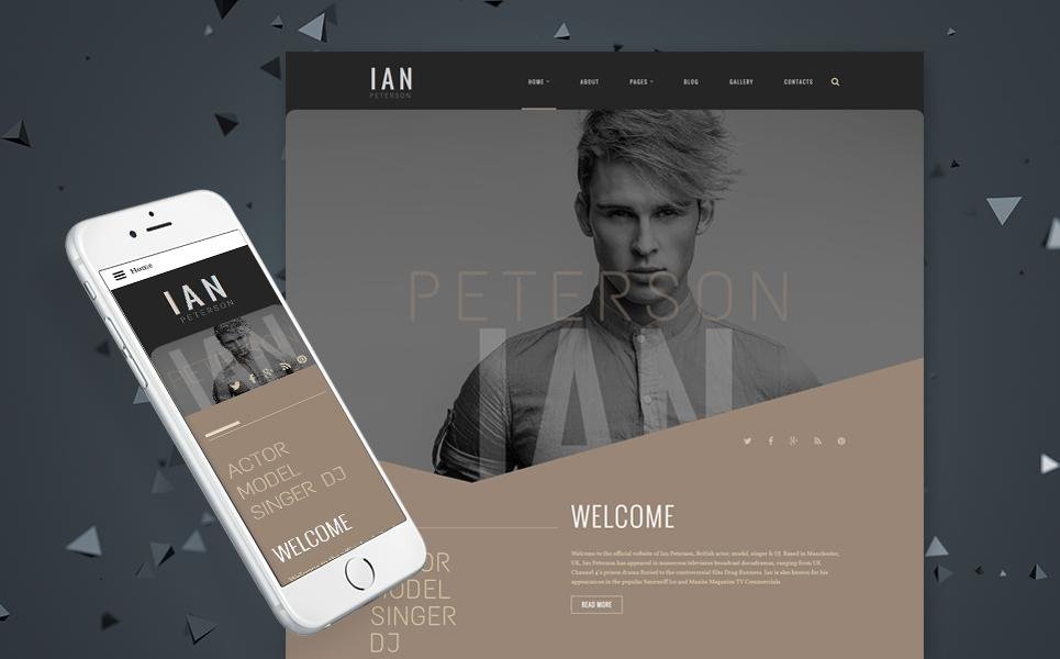 Ian Peterson Joomla Template TMT