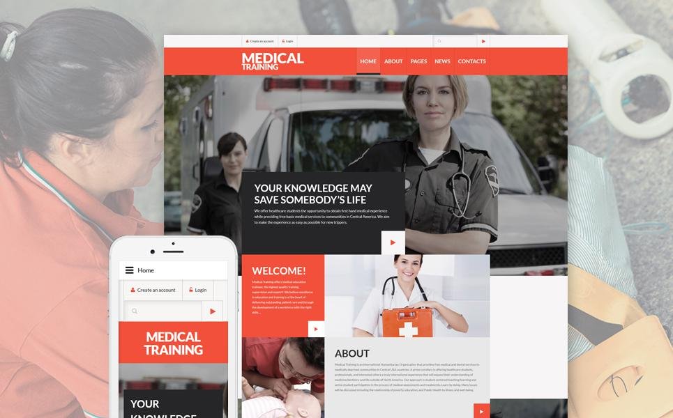 Medical Training Joomla Template TMT