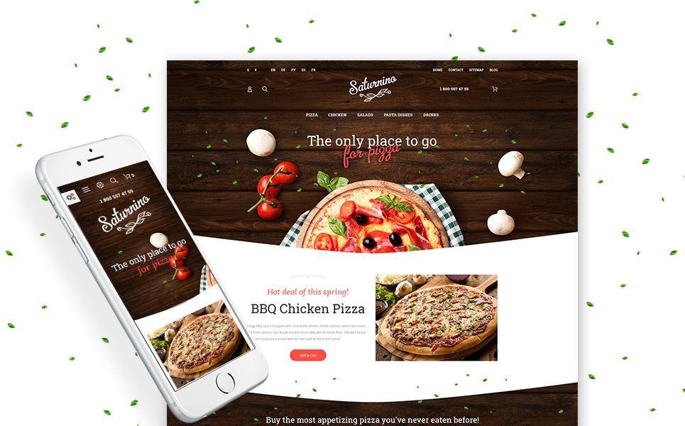 Saturnino - Pizza Restaurant PrestaShop Theme TMT