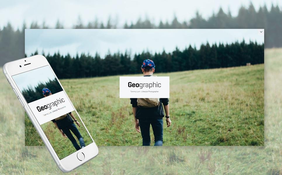 GeoPhoto - Portfolio Responsive WordPress Theme TMT