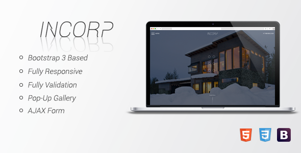 InCorp - HTML Corporate Landing Page
           TFx