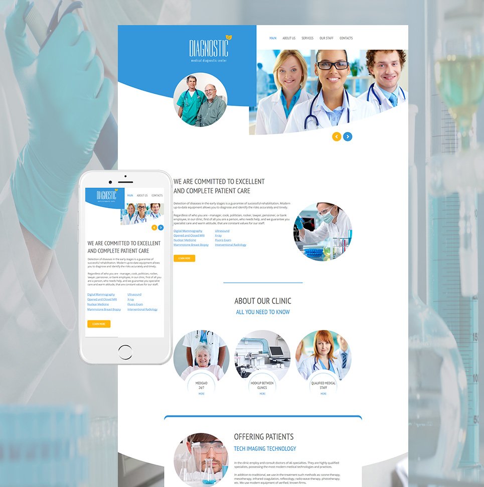 Medical Moto CMS HTML Template TMT