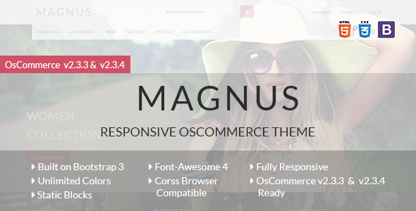 Magnus – Responsive osCommerce Theme
           TFx