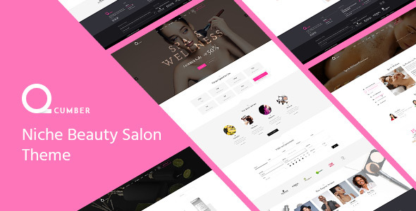 qCumber - Niche Beauty Salon Theme
           TFx