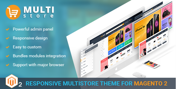 MultiStores - Magento 2 Megashop Theme support Multiple Stores
           TFx