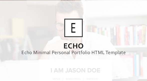Echo Personal Minimal HTML Template
           TFx