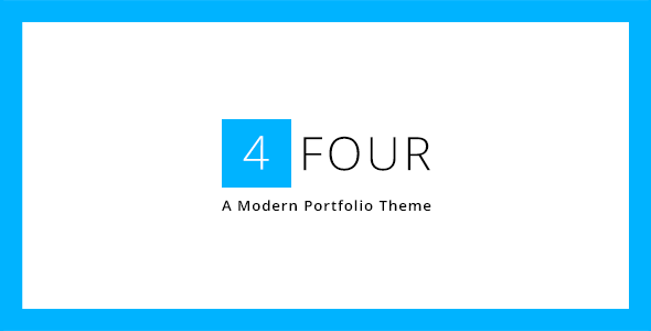 Four - A Modern Portfolio WordPress Theme
           TFx
