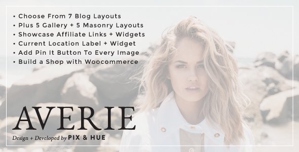 Averie - A Blog & Shop Theme
           TFx