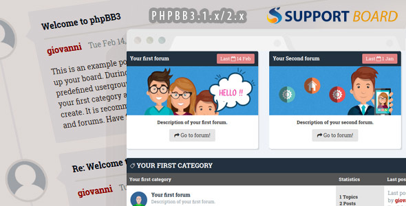 Support Board – phpBB3 Forum Style Responsive
           TFx